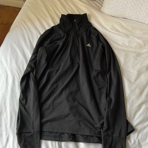 Adidas half zip athletic jacket